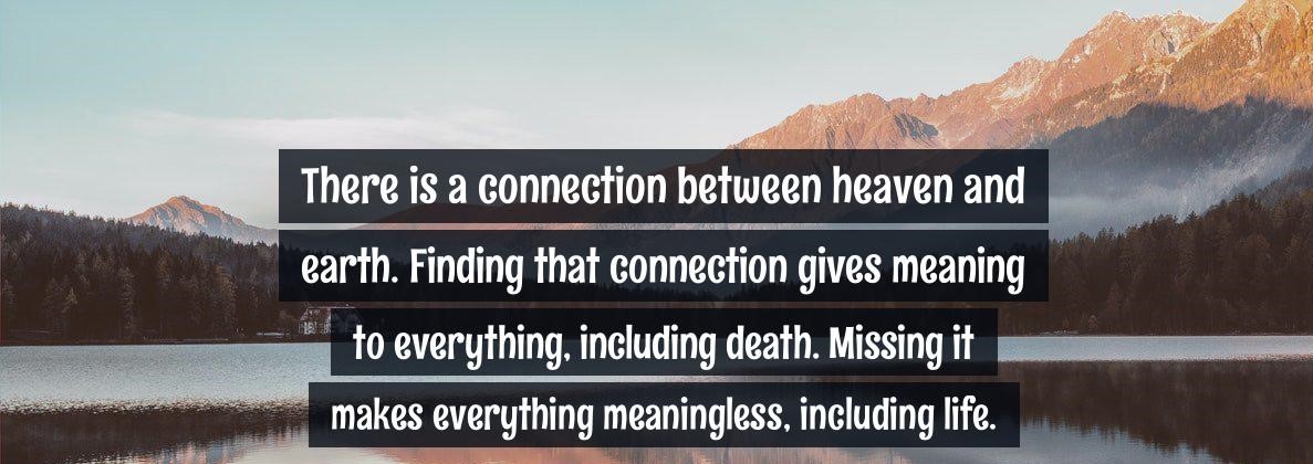 ‘Finding The Connection’ – Inspirational thoughts from everyday life