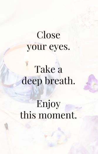 ‘Breathing In The Moments’ – Inspirational thoughts from everyday life